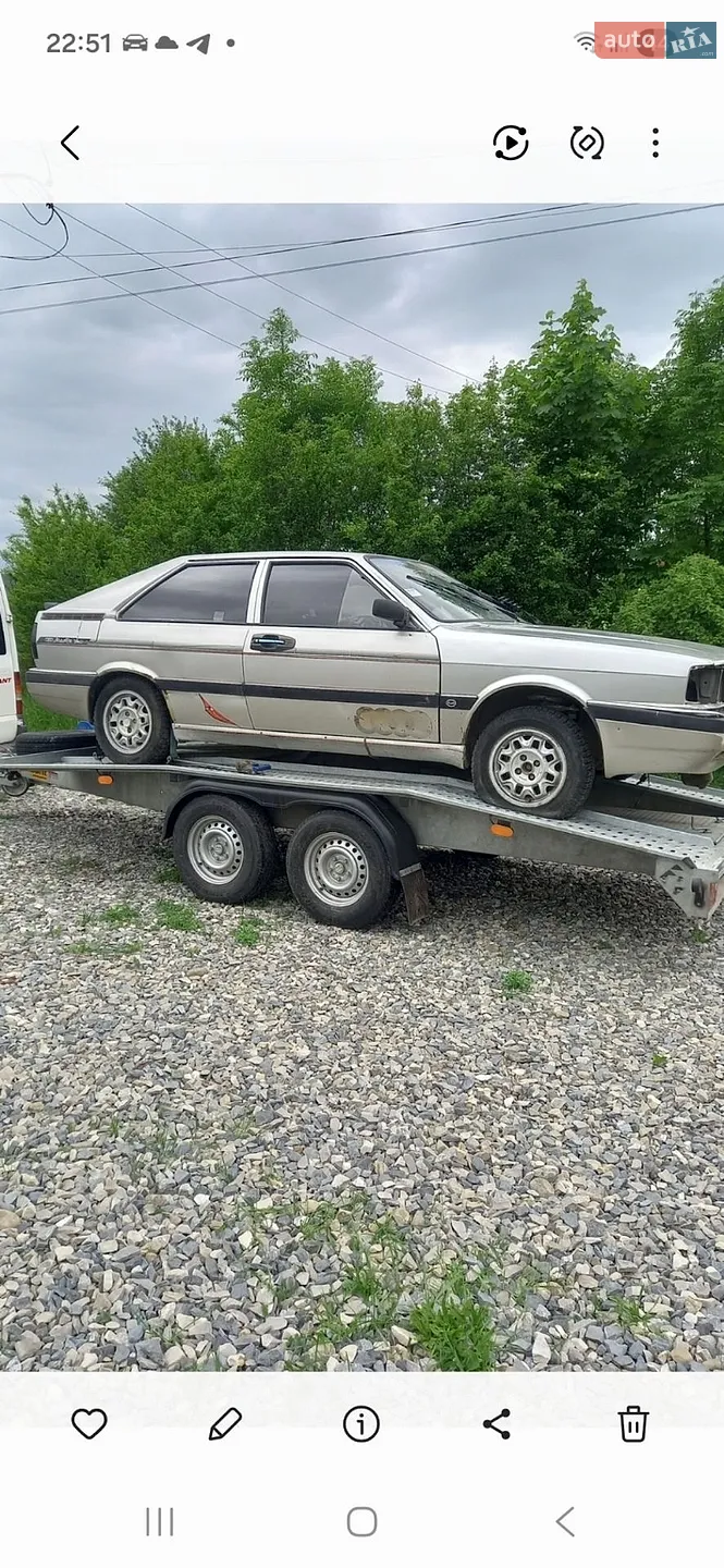 Audi Coupe, 1985