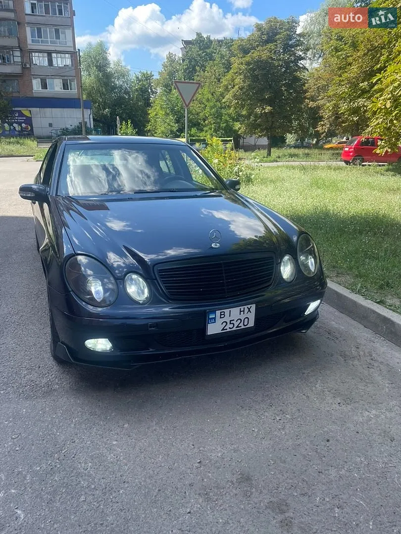 Mercedes-Benz E-Class, 2002