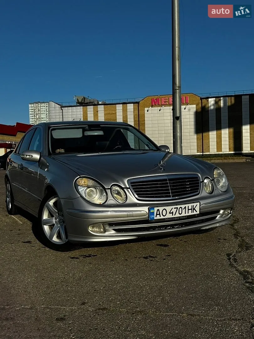 Mercedes-Benz E-Class, 2002