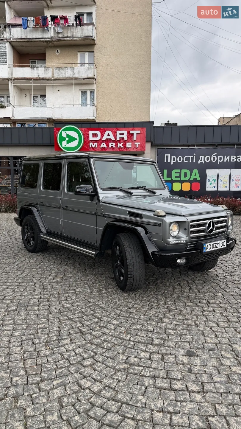 Mercedes-Benz G-Class, 2015