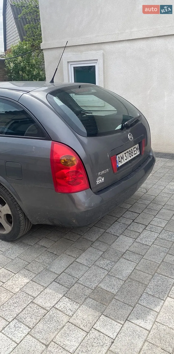 Nissan Primera, 2002