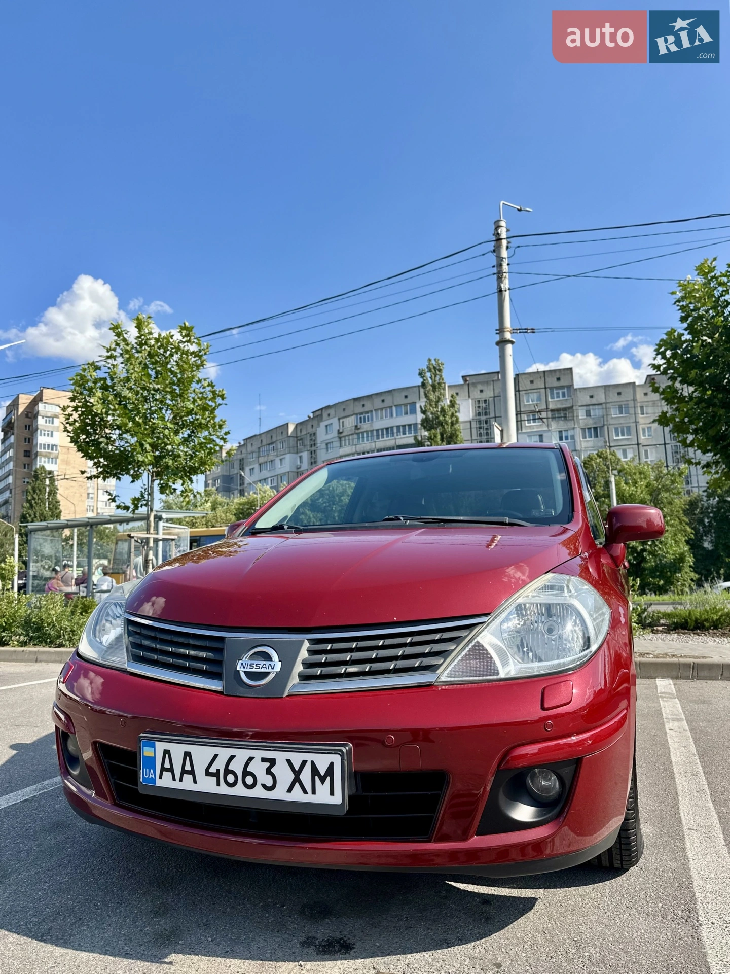 Nissan TIIDA, 2008