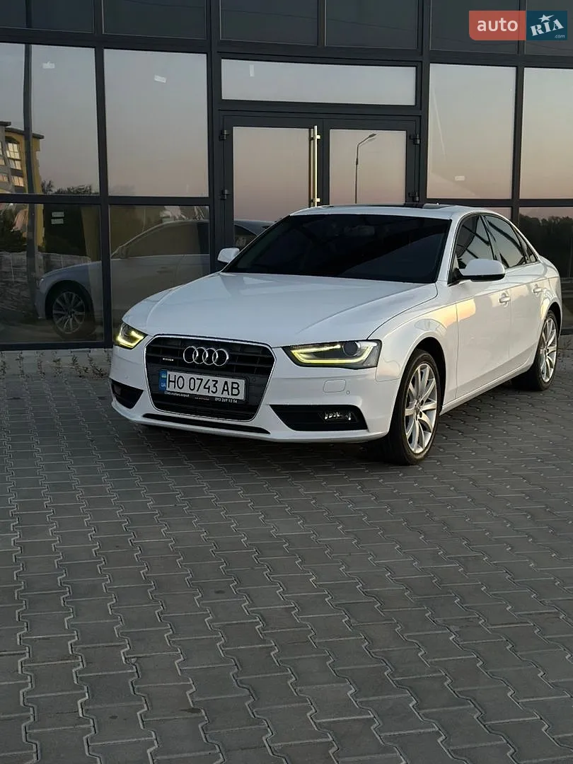 Audi A4, 2013