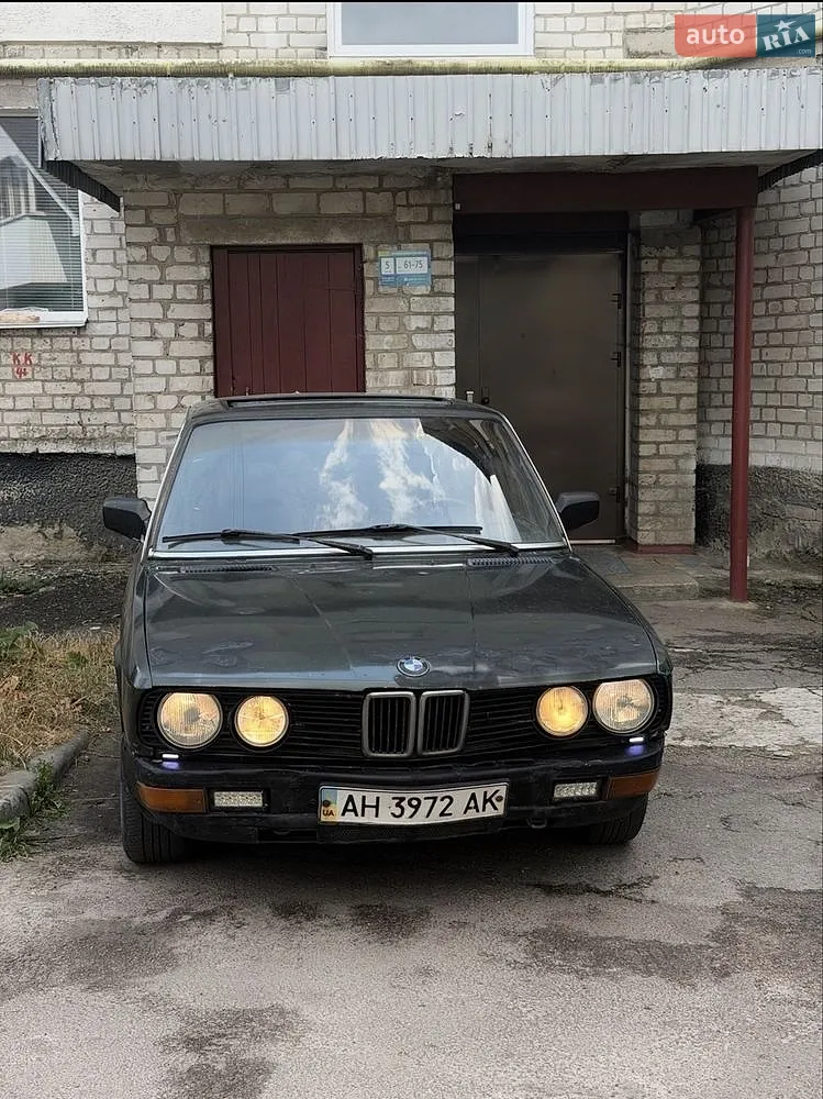 BMW 5 Series, 1986