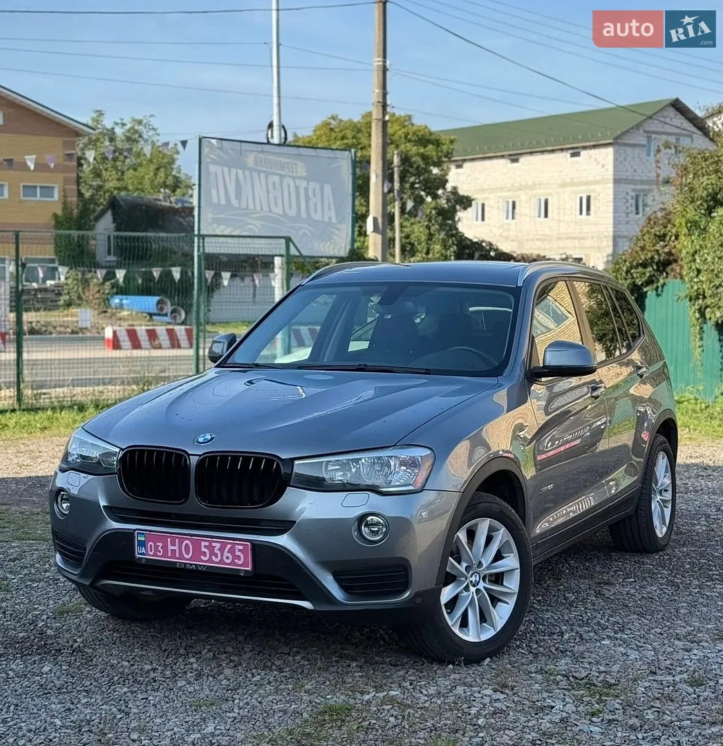 BMW X3, 2016