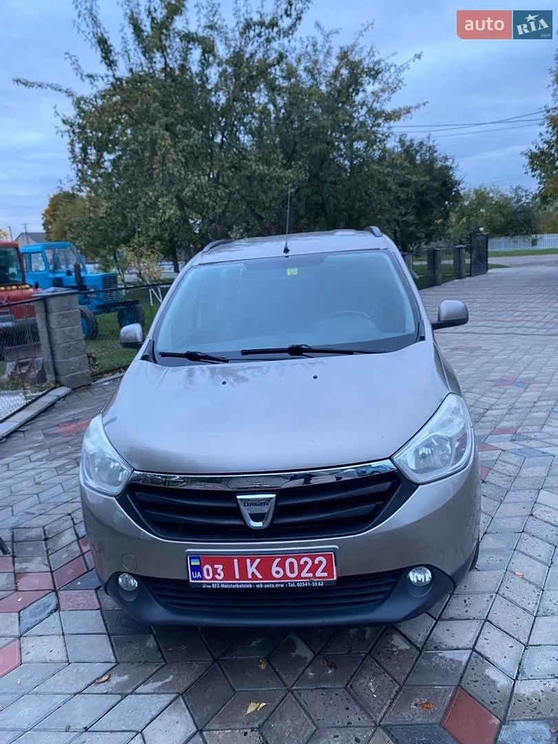 Dacia Lodgy, 2013