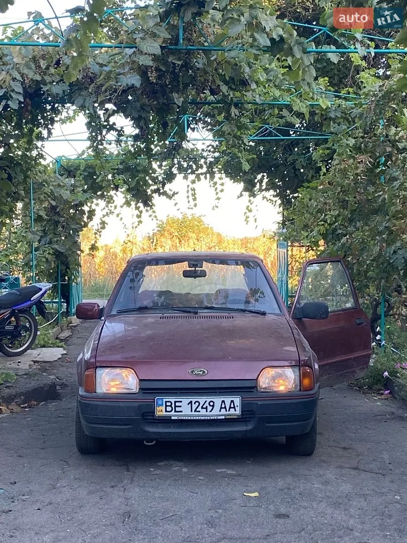Ford Escort, 1986