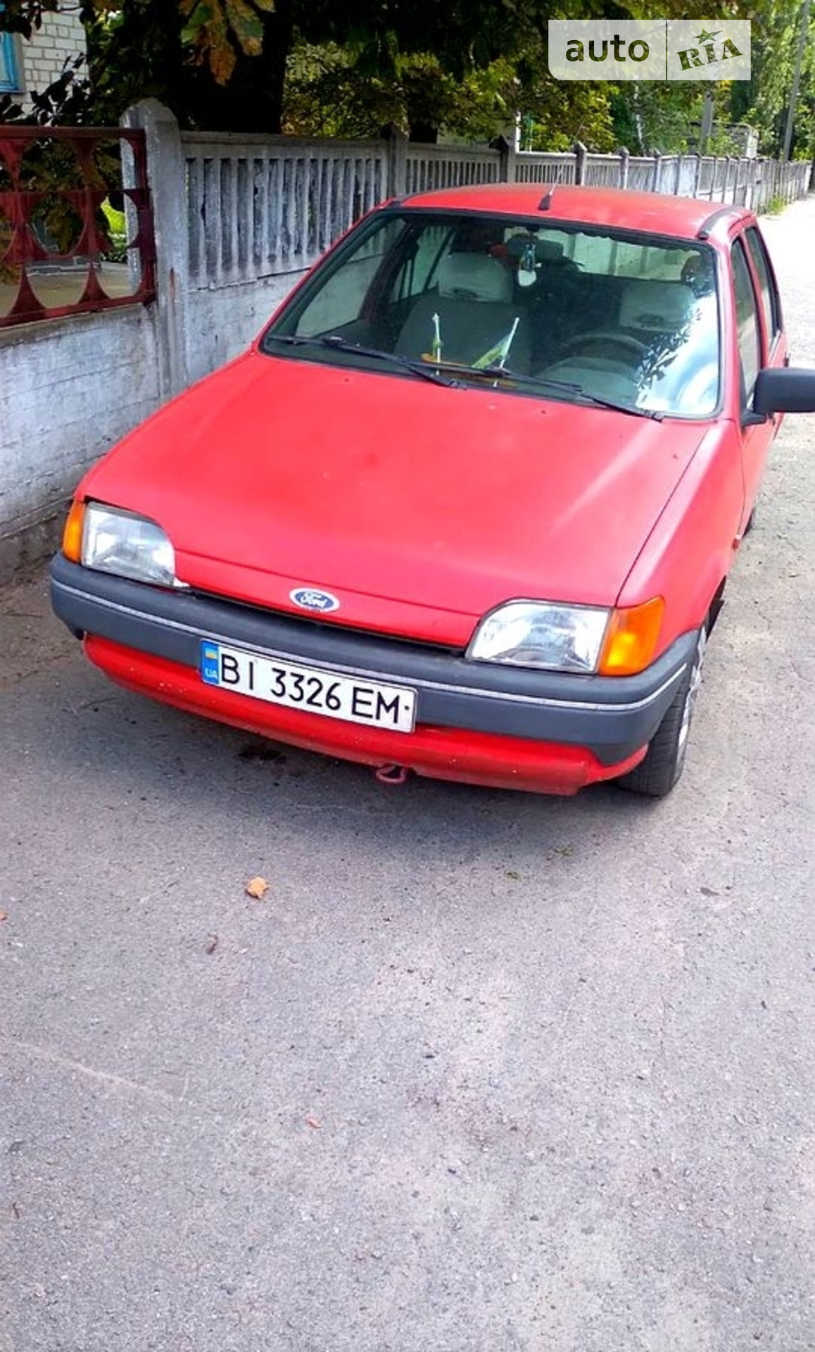 Ford Fiesta, 1991