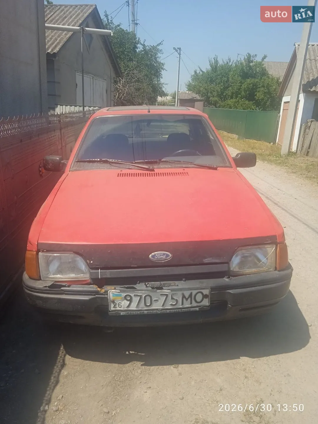Ford Orion, 1989