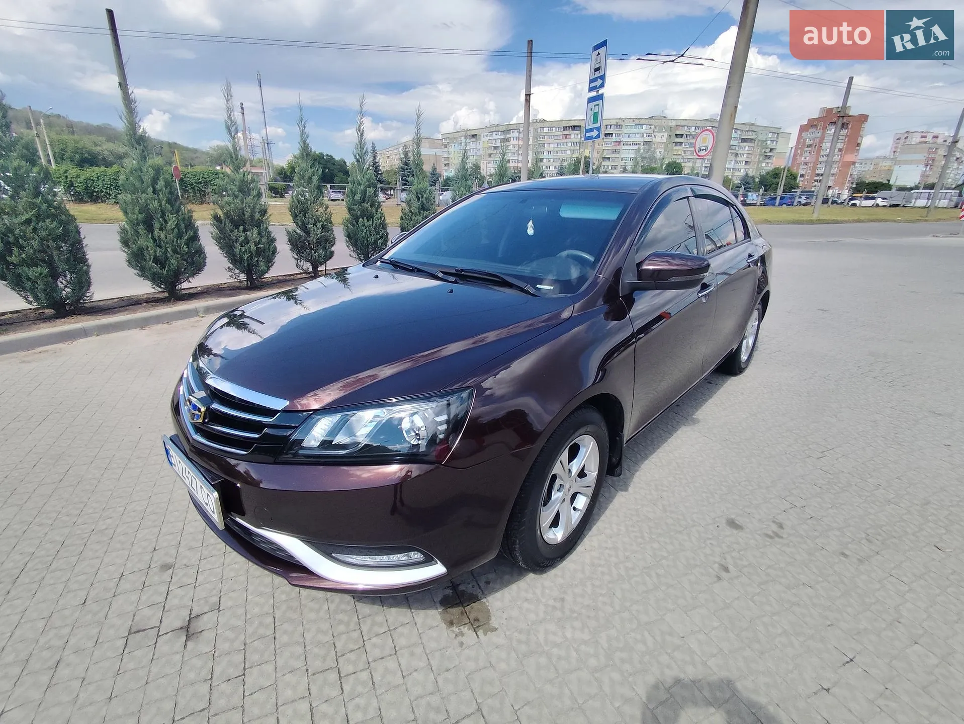 Geely Emgrand 7 (EC7), 2017