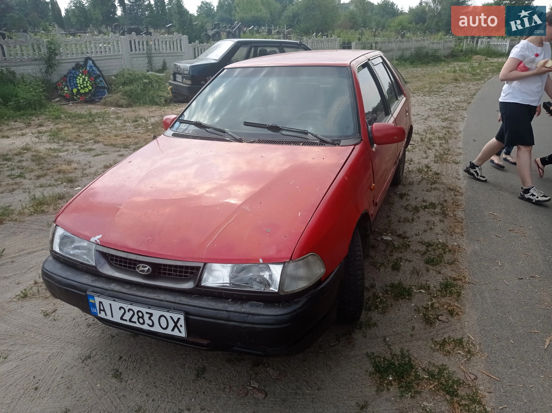Hyundai Pony, 1991