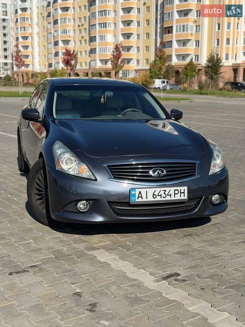 Infiniti G25, 2011