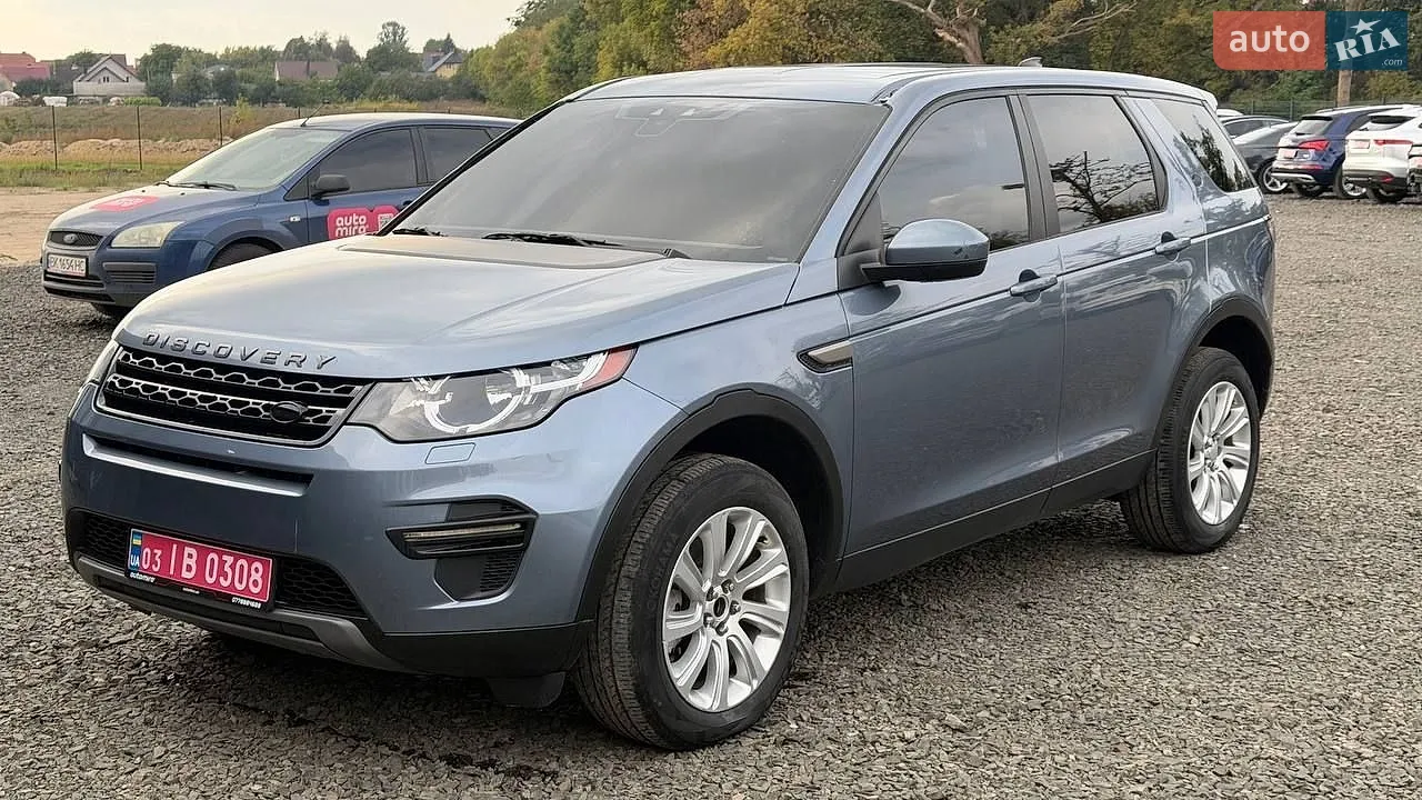 Land Rover Discovery Sport, 2018