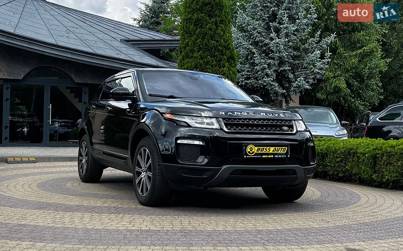 Land Rover Range Rover Evoque, 2016
