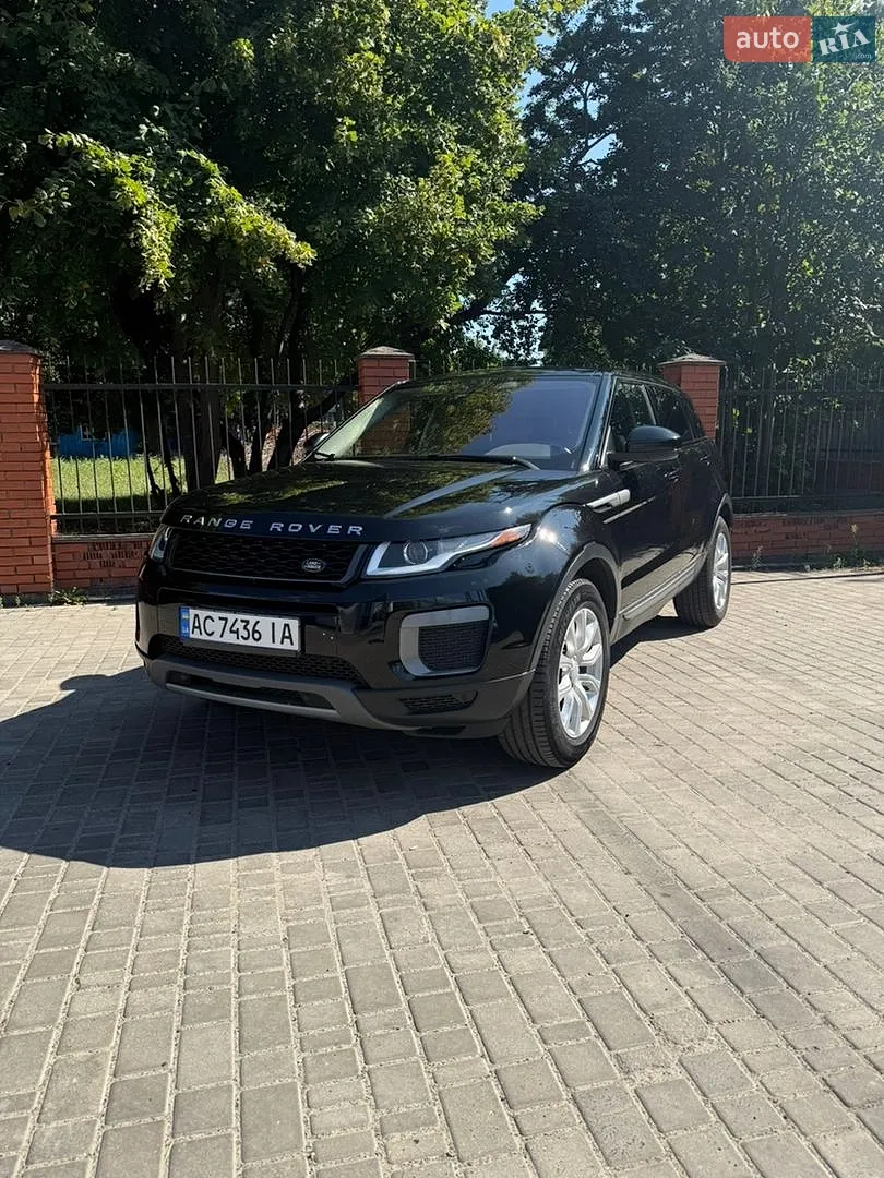 Land Rover Range Rover Evoque, 2016