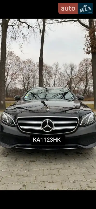 Mercedes-Benz E-Class, 2017