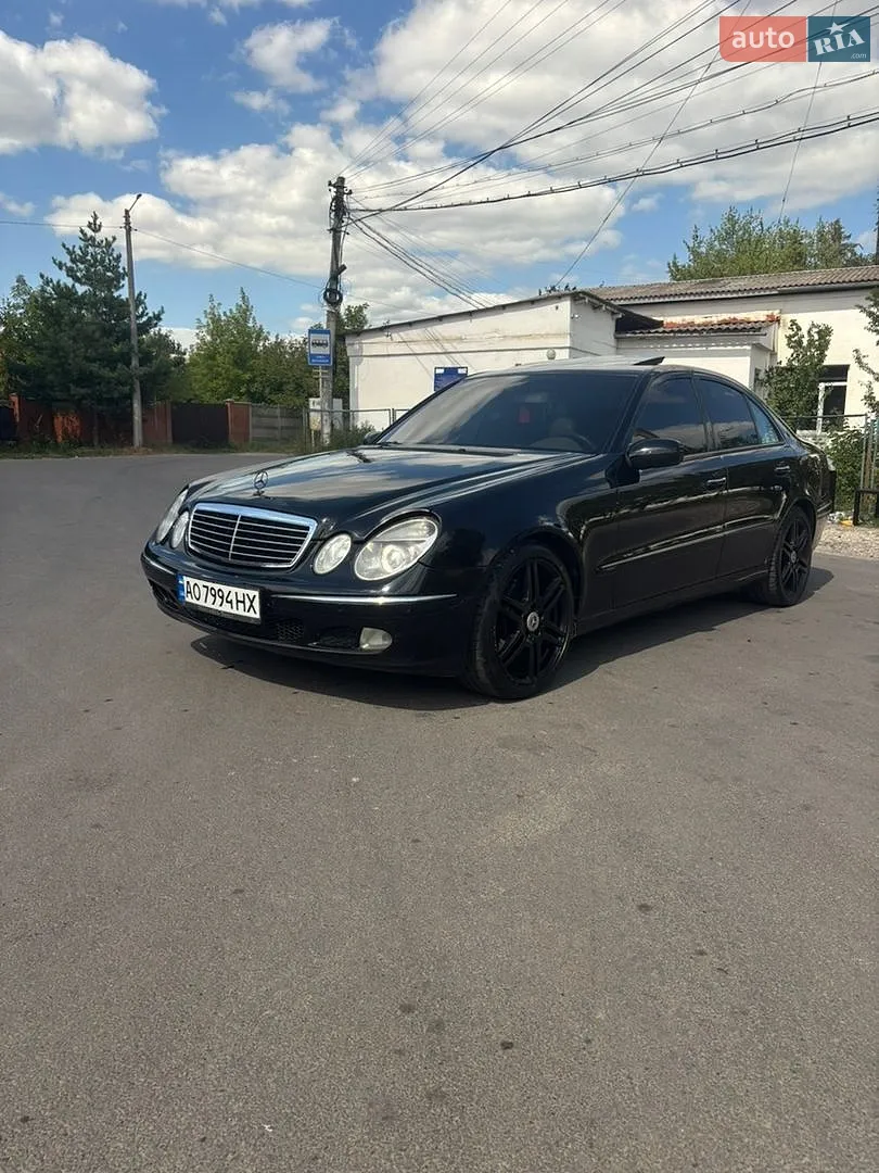 Mercedes-Benz E-Class, 2002