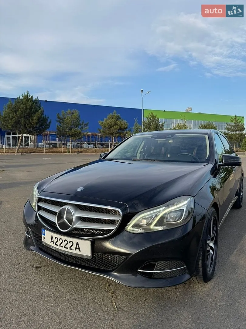 Mercedes-Benz E-Class, 2014
