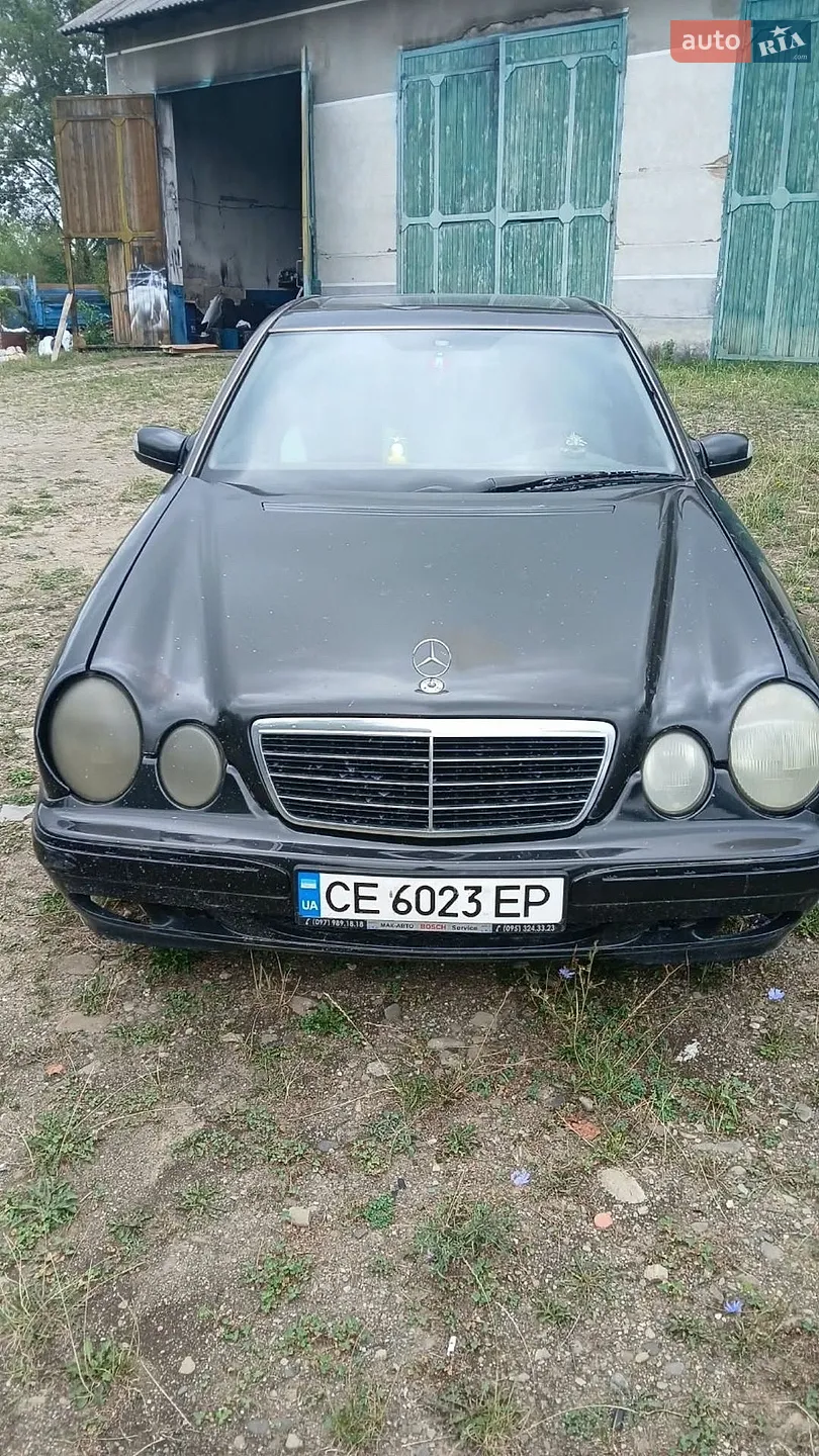 Mercedes-Benz E-Class, 2002
