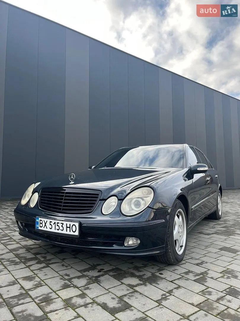 Mercedes-Benz E-Class, 2002