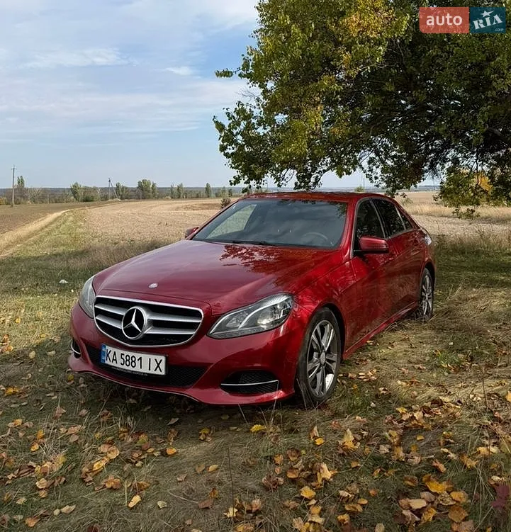 Mercedes-Benz E-Class, 2013