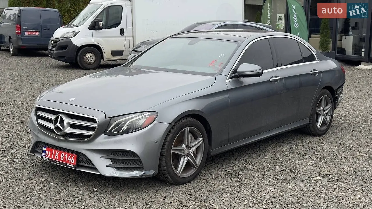 Mercedes-Benz E-Class, 2016