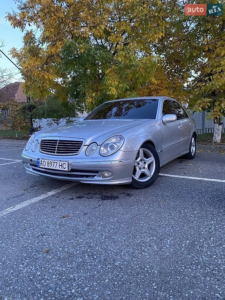 Mercedes-Benz E-Class, 2002
