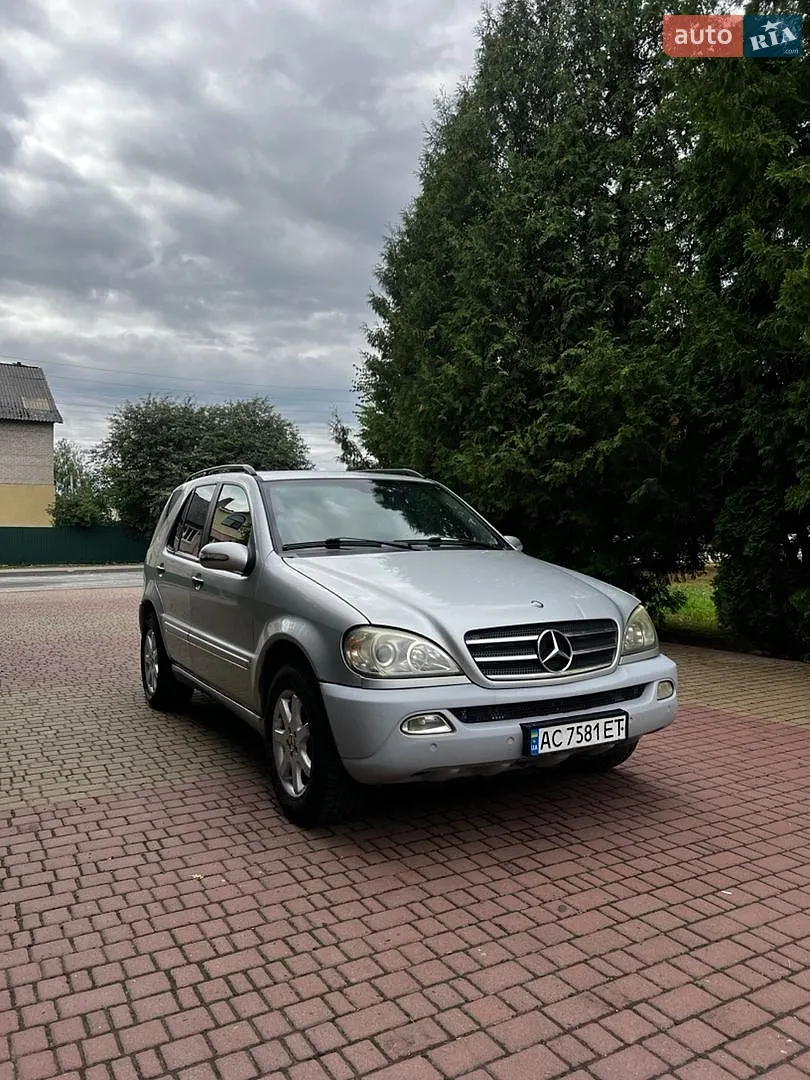 Mercedes-Benz M-Class, 2002