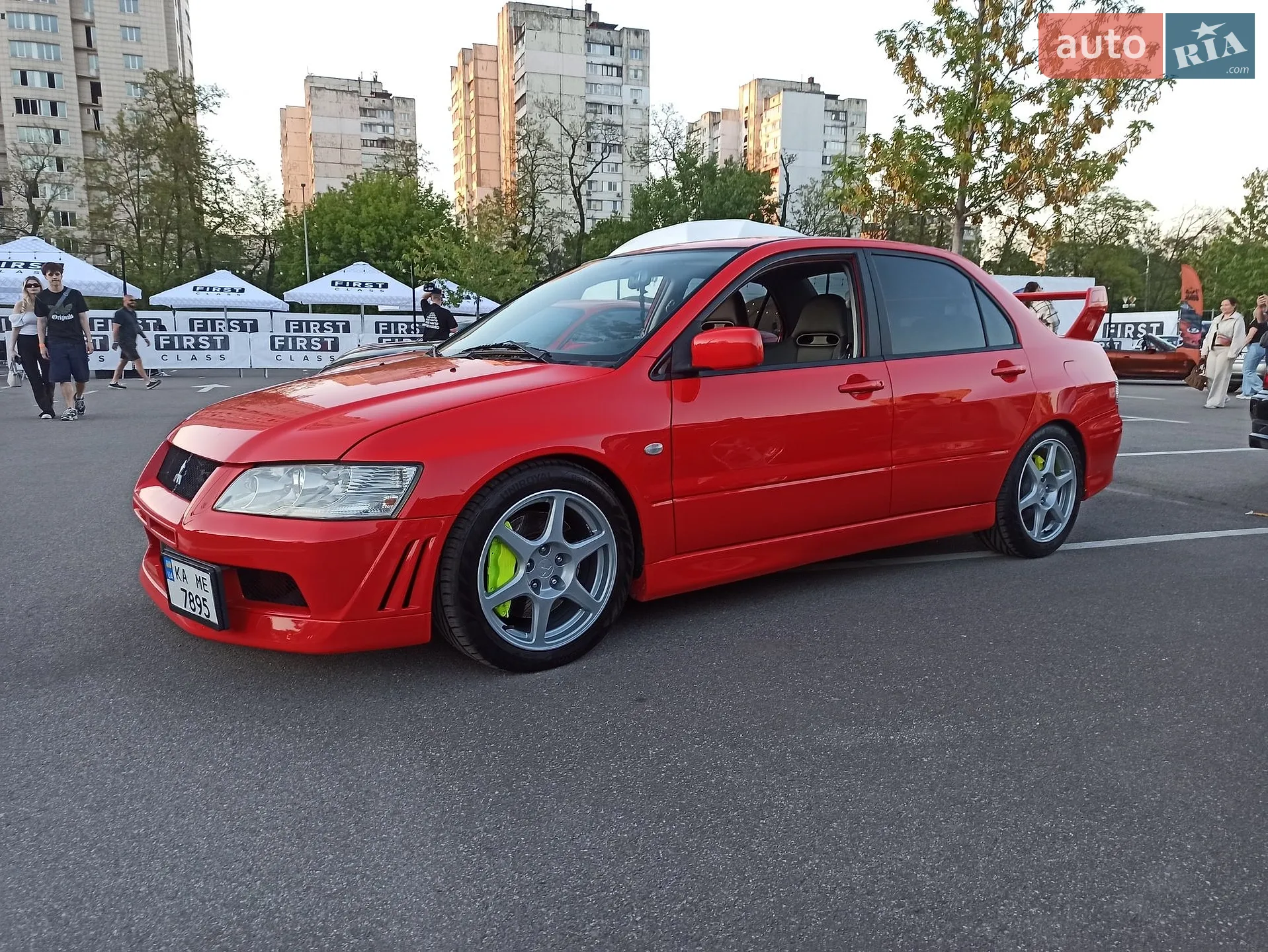 Mitsubishi Lancer Evolution, 2002
