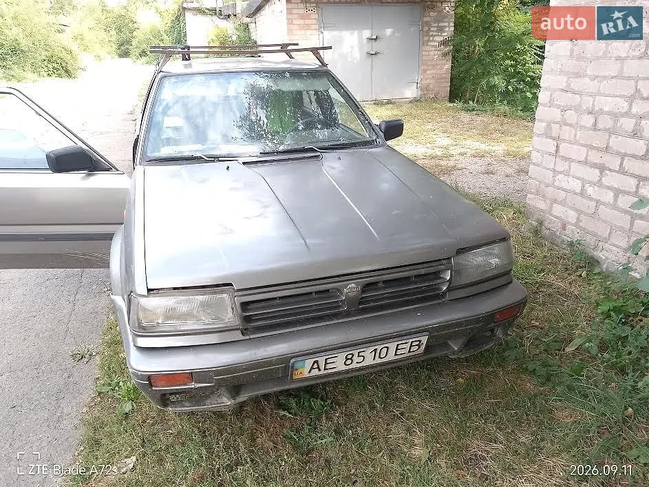 Nissan Bluebird, 1987