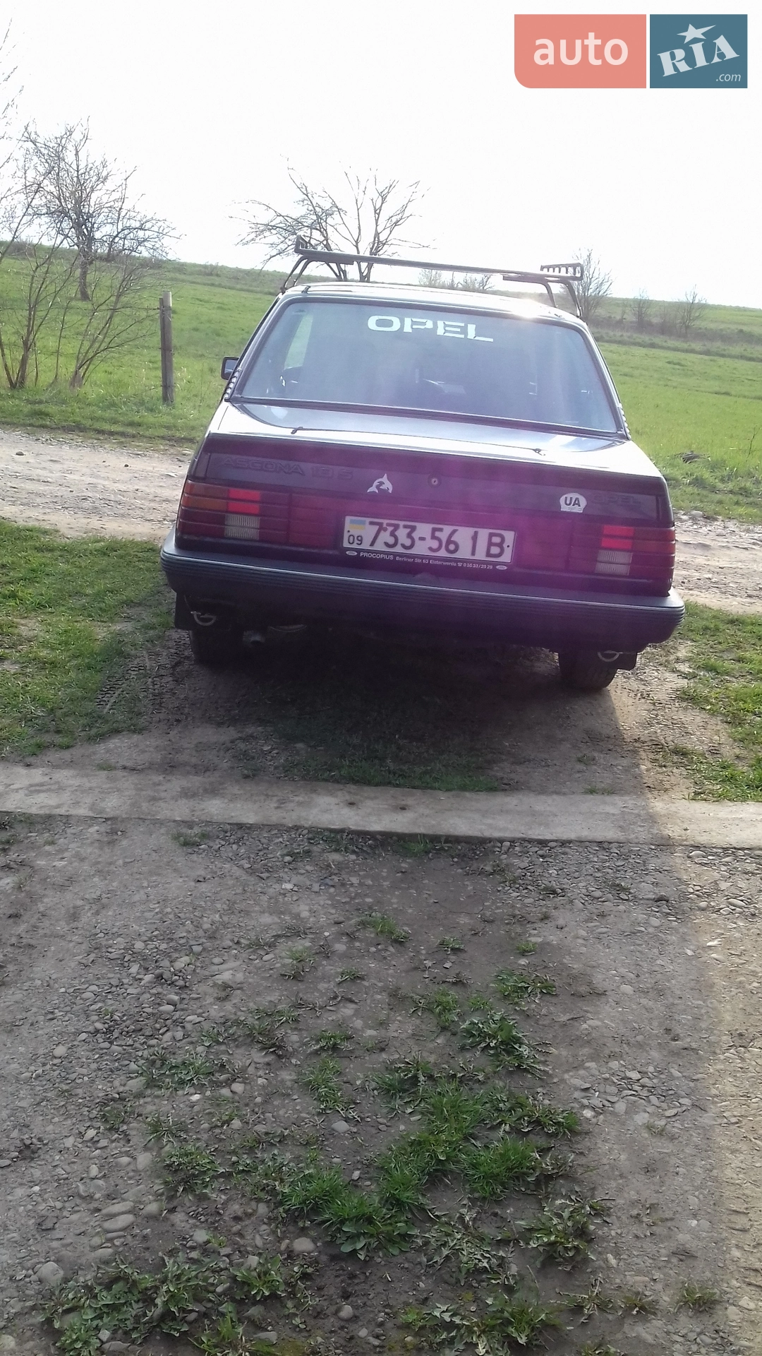 Opel Ascona, 1986