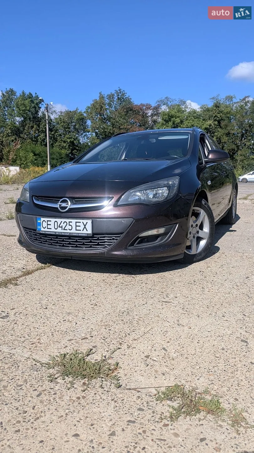 Opel Astra, 2013