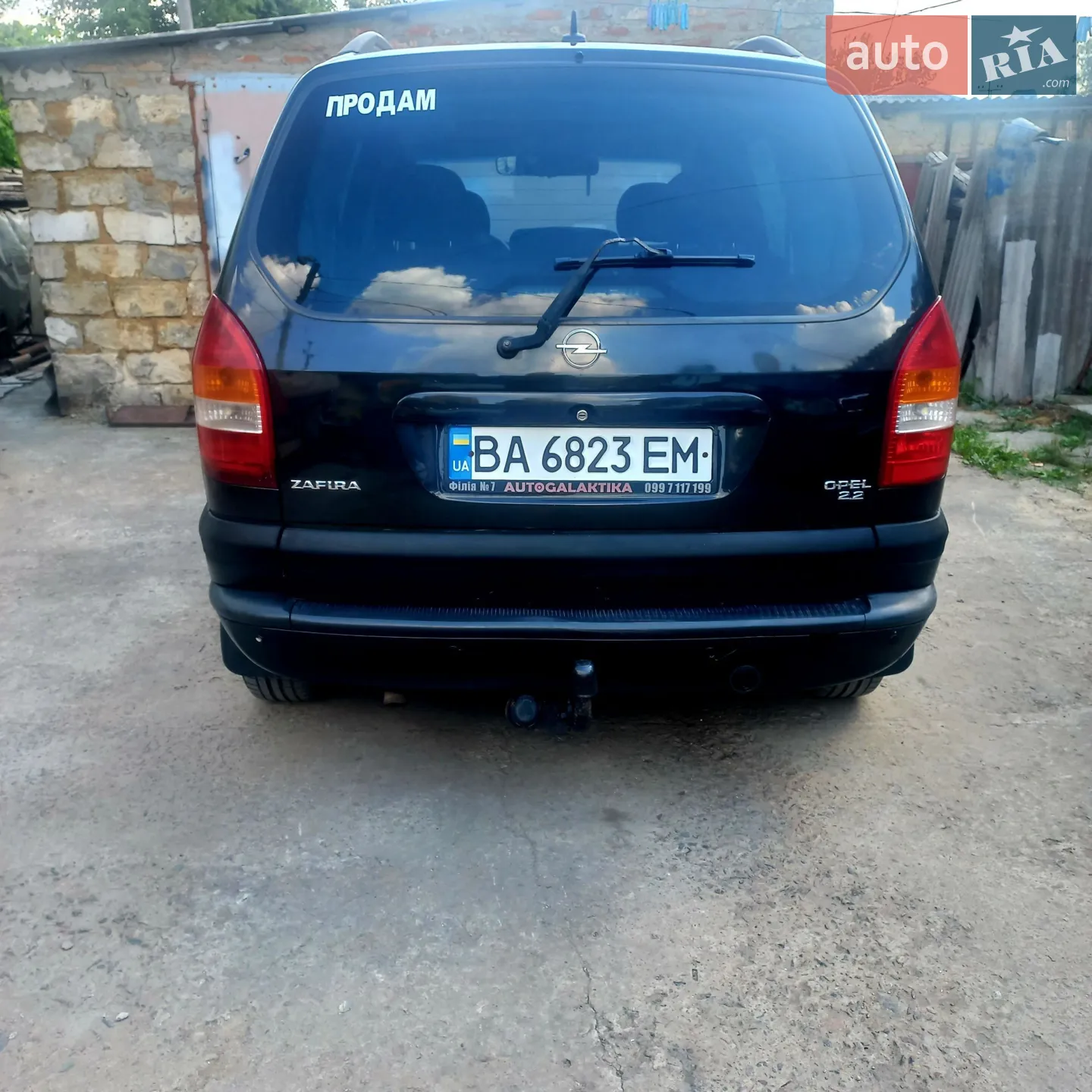 Opel Zafira, 2001