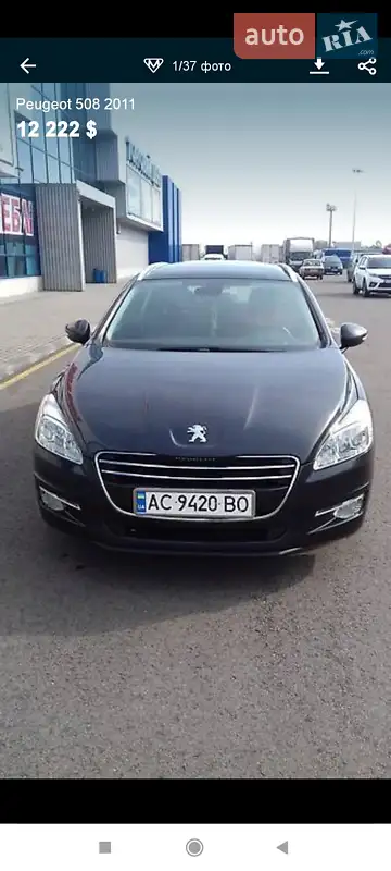 Peugeot 508, 2011
