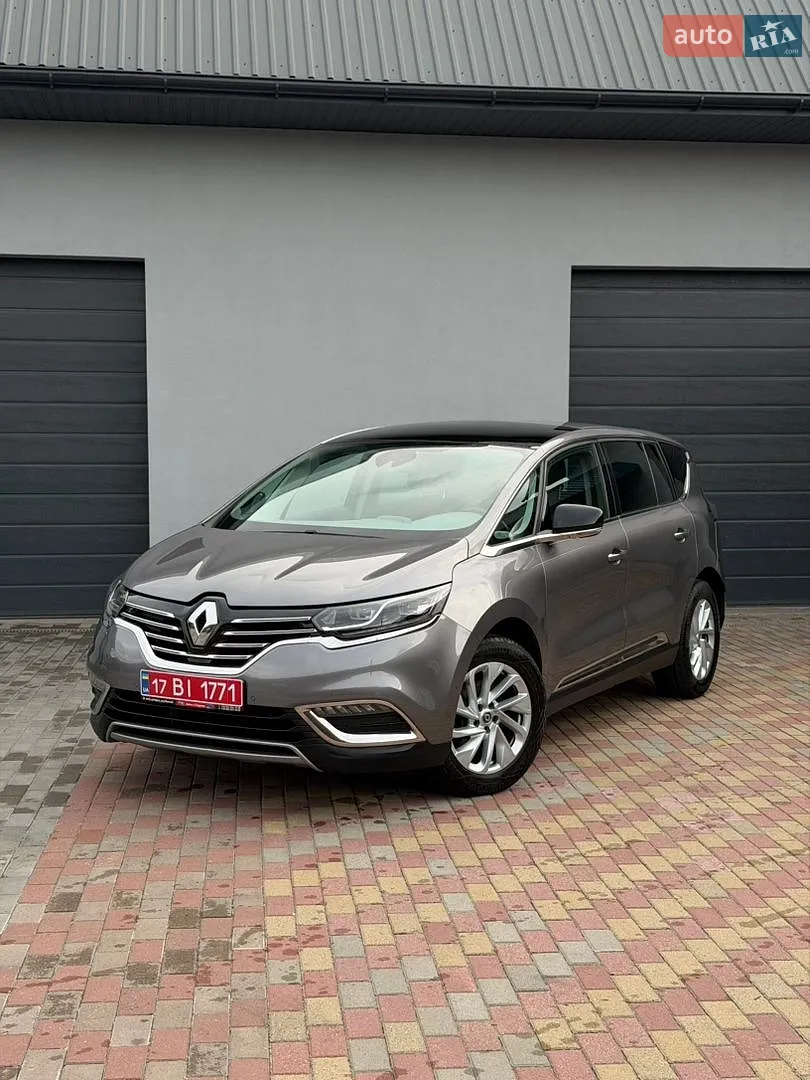 Renault Espace, 2017