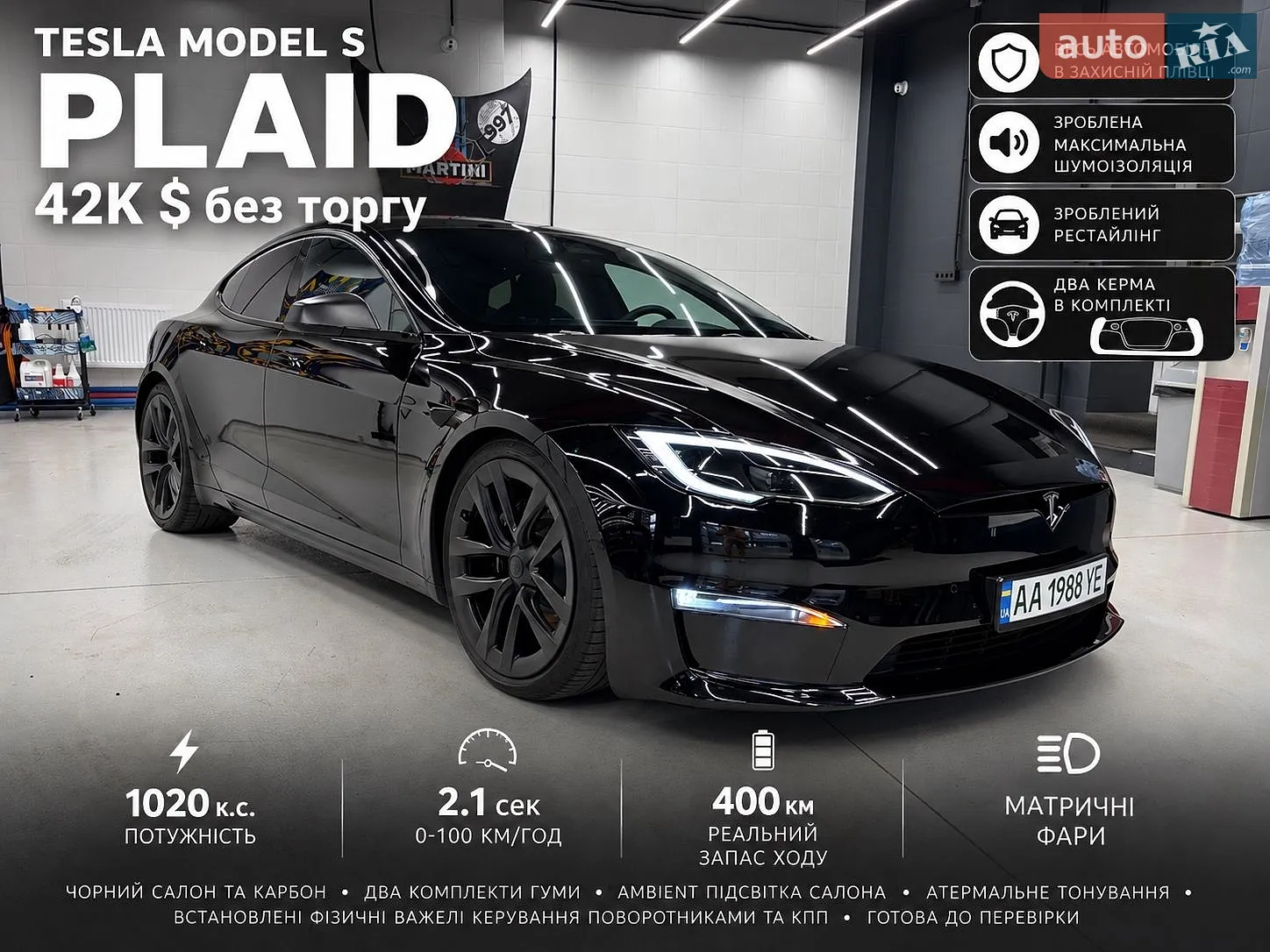 Tesla Model S, 2021
