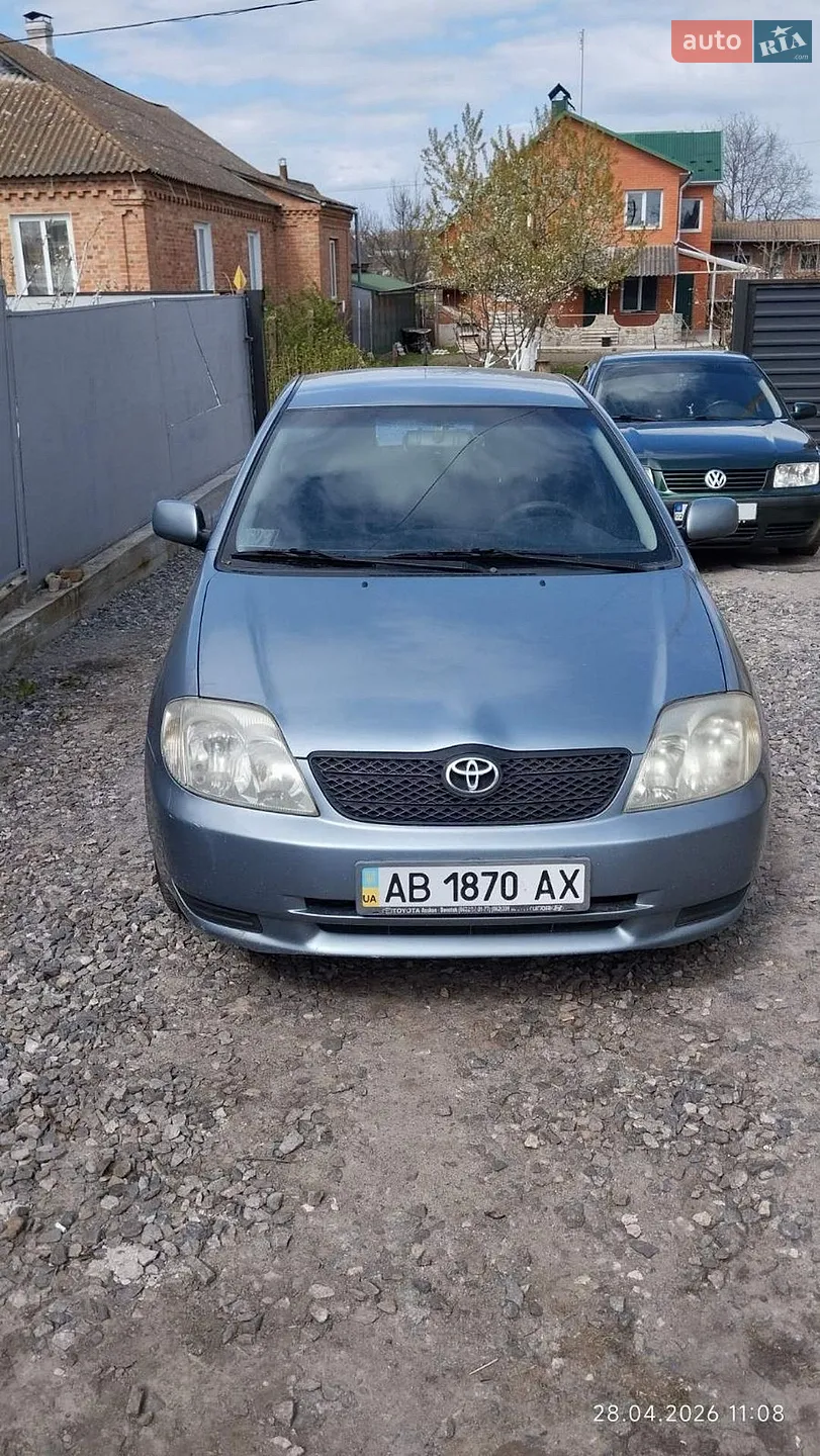 Toyota Corolla, 2003