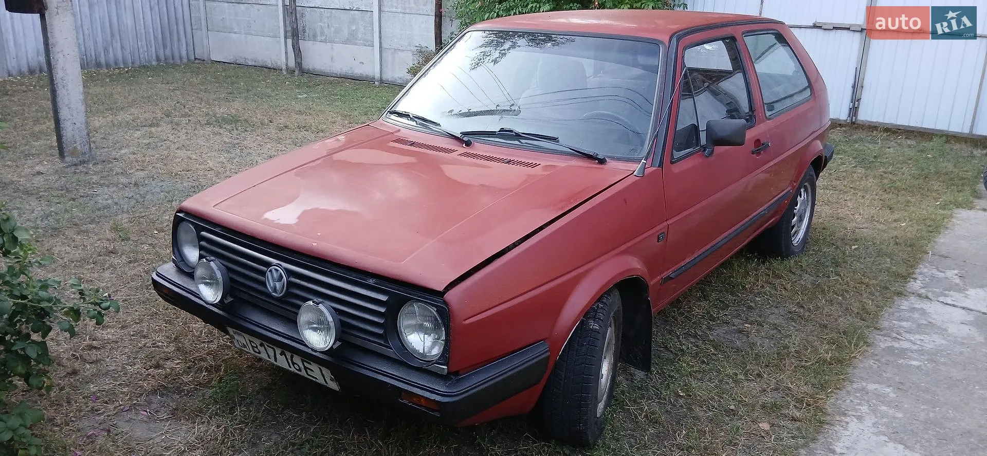 Volkswagen Golf, 1986