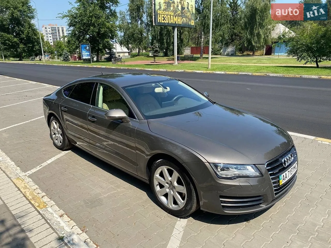 Audi A7 Sportback, 2012