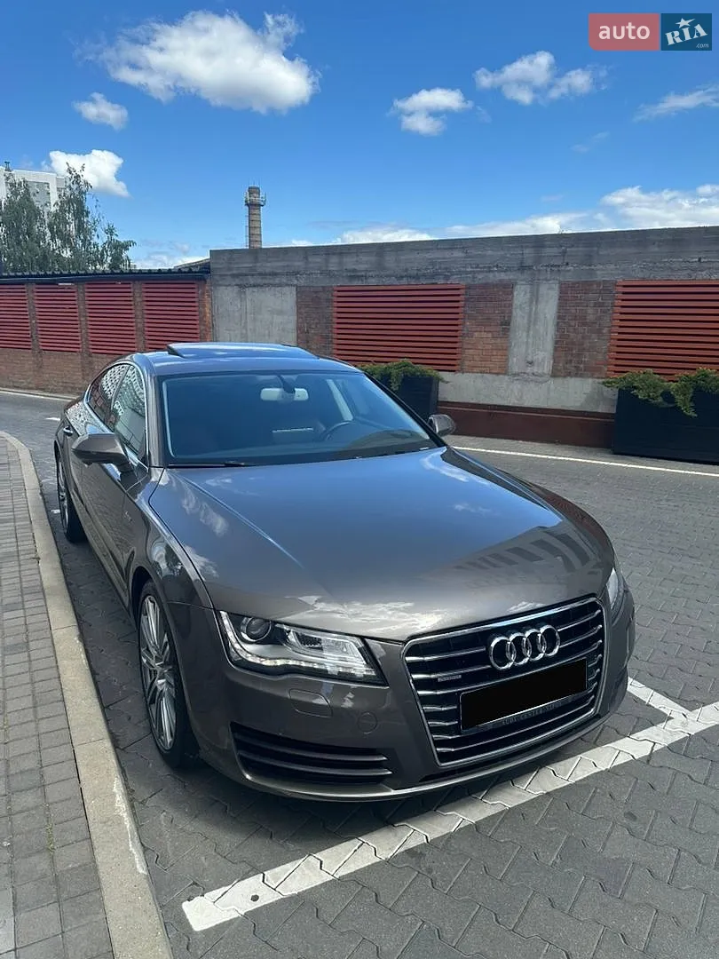 Audi A7 Sportback, 2013