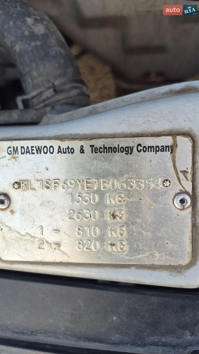 Chevrolet Aveo, 2006