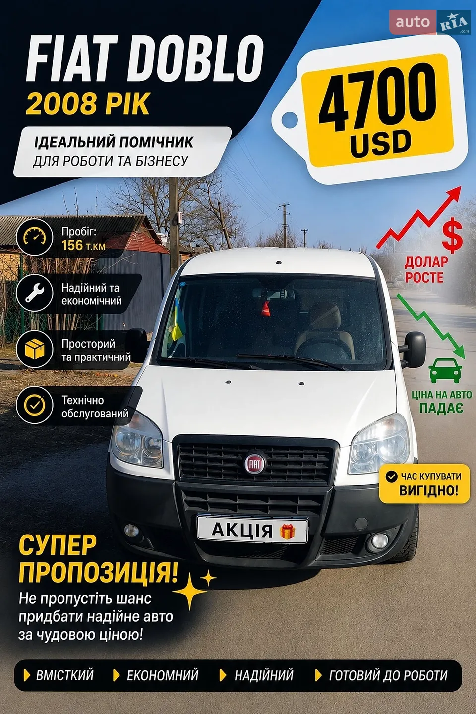 Fiat Doblo, 2008