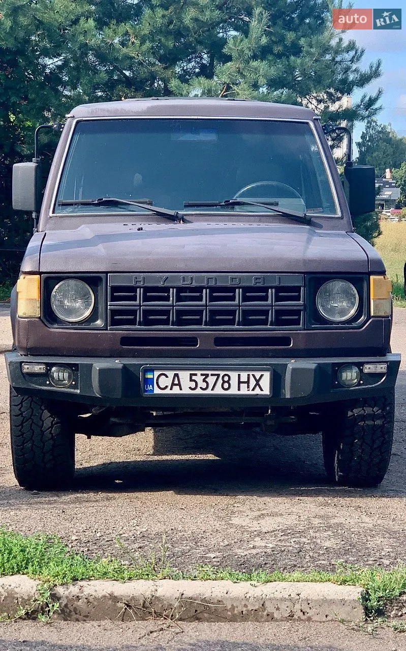 Hyundai Galloper, 1993
