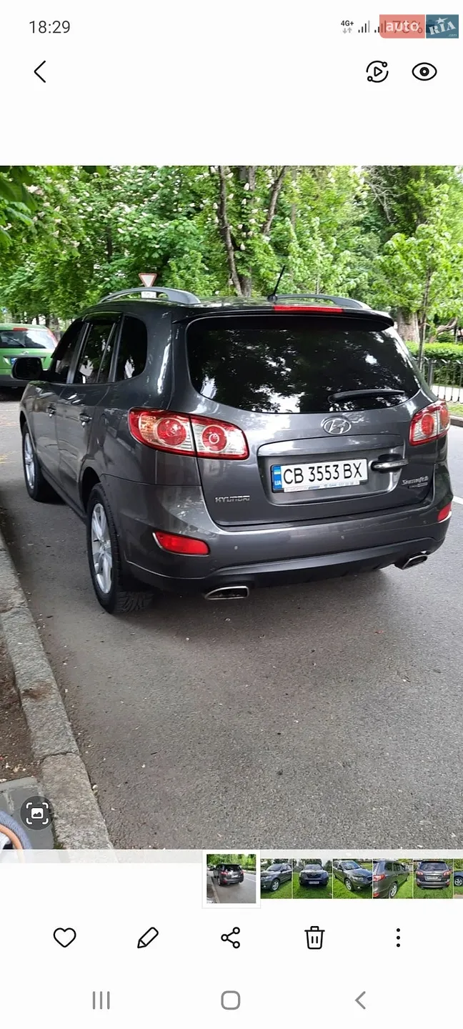 Hyundai Santa FE, 2010
