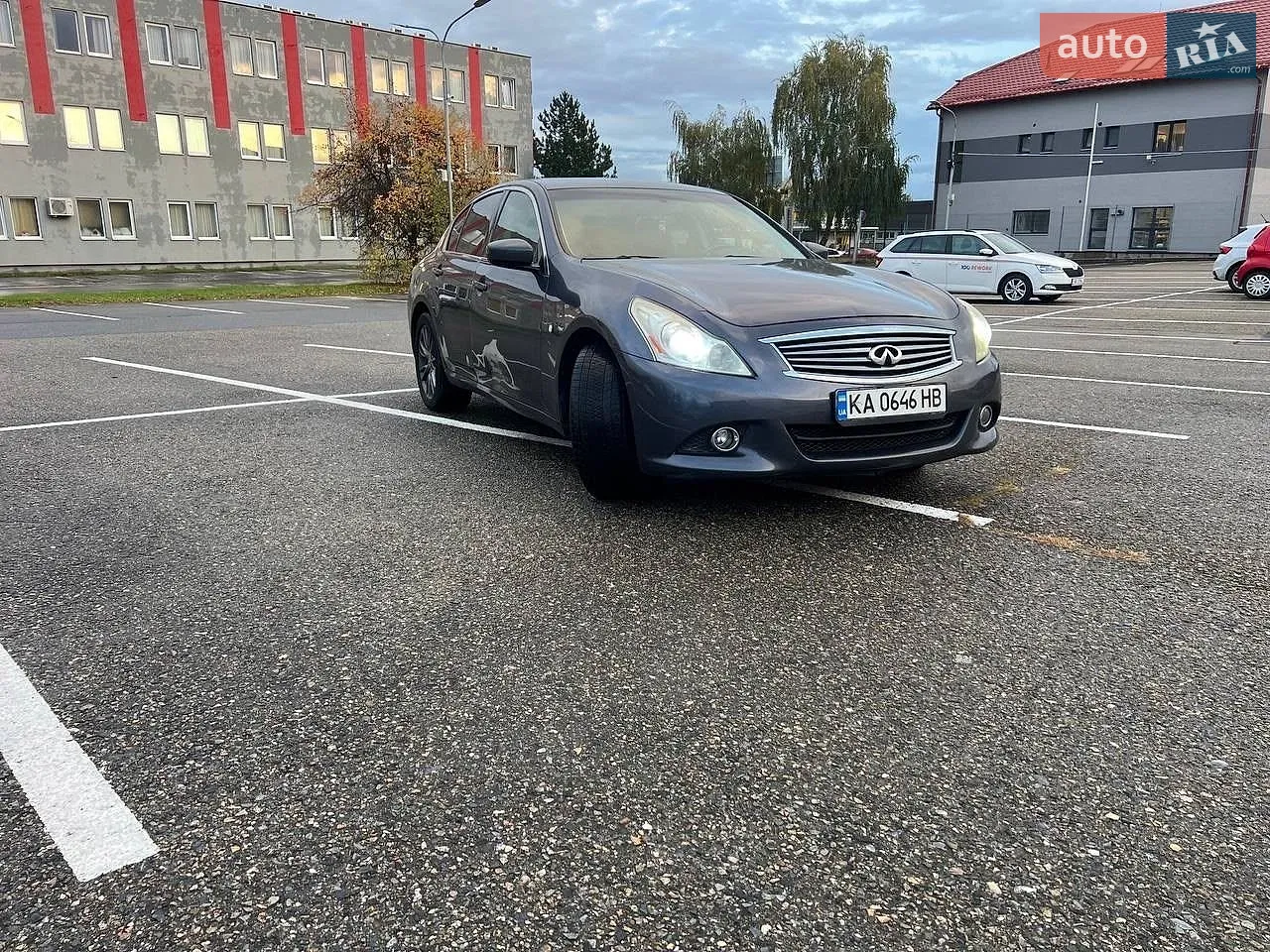 Infiniti G25, 2011