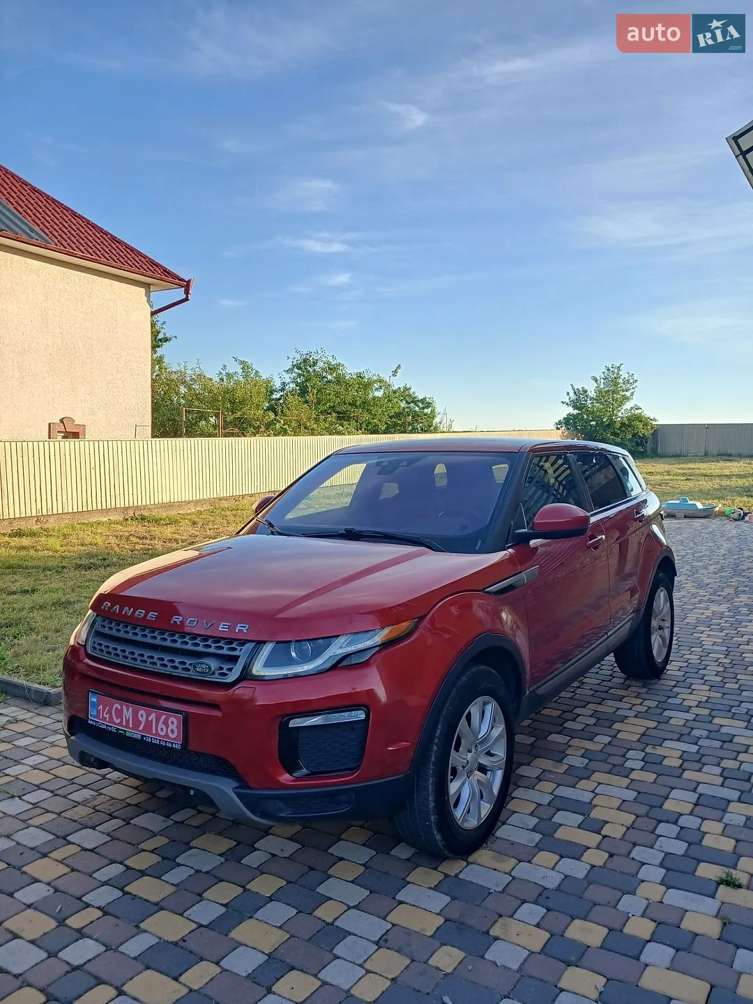 Land Rover Range Rover Evoque, 2016