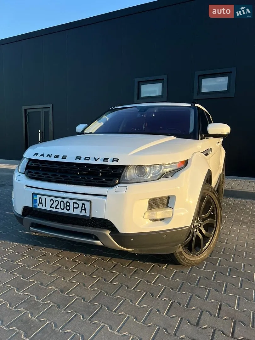 Land Rover Range Rover Evoque, 2012