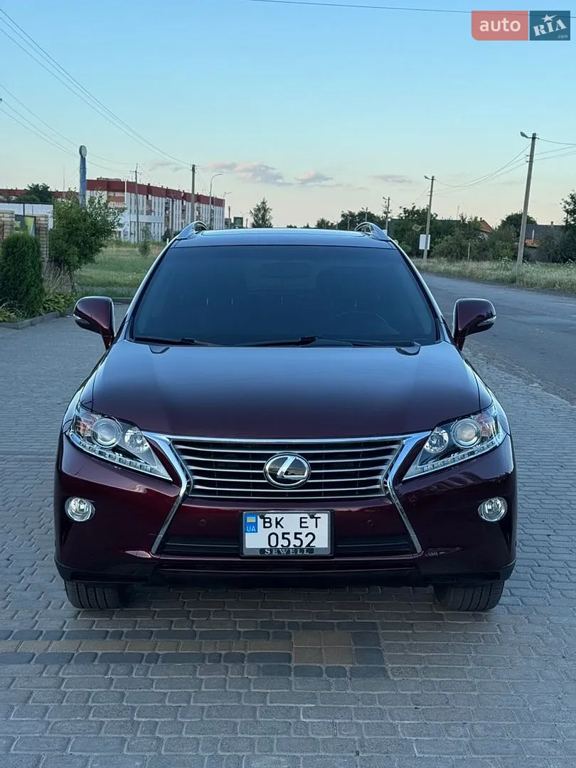 Lexus RX, 2013
