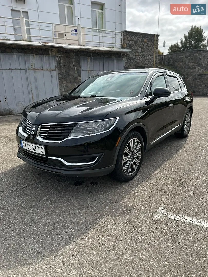 Lincoln MKX, 2016