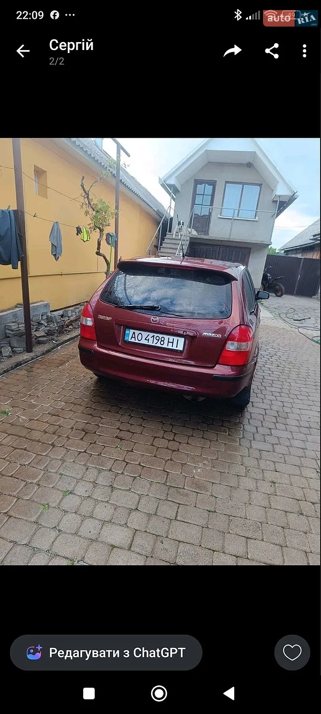 Mazda 323, 1998